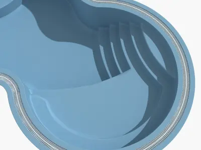 Swimming pool 09 3D model