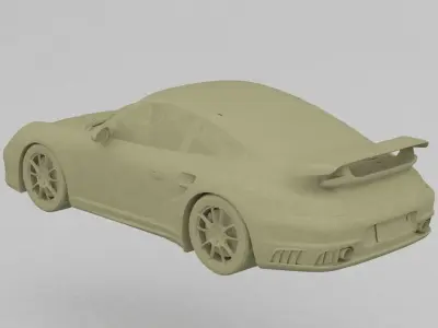 Porsche 911 3D print model