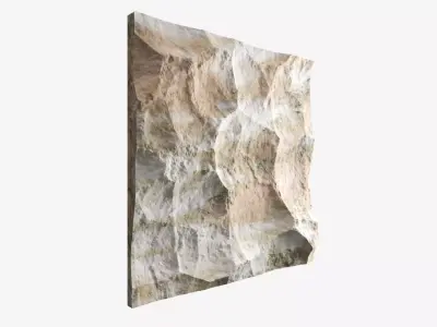 348-RockPanel rock wall art 3D model