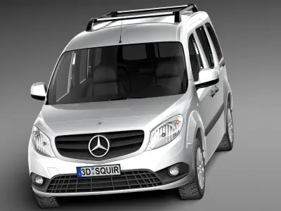 Mercedes-Benz Citan 2013 3D model