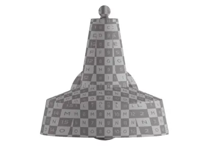 VINTAGE wall light By FERROLUCE 3D model