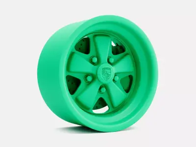 15x8 Fuchs Wheel and Brake 3D print model