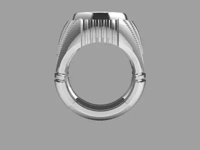 gem ring  3D print model