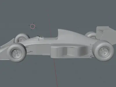 f1 McLaren car 3D model