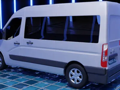 Nissan NV400 3D Model 3D model