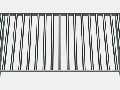 KUNGSFORS Shelf Low-poly 3D model