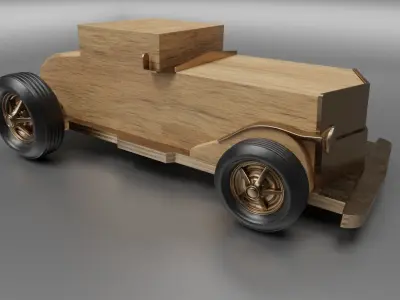 toy car 3D model 10