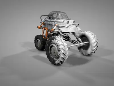 Monster Truck 5 3D model