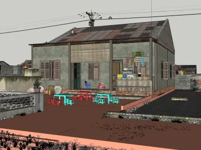 Country House 3D model