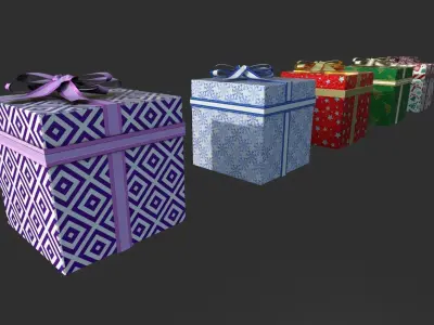 PRESENT BOX 3D model