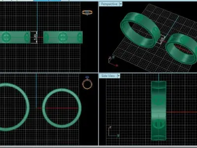 weeding bands C 3D print model
