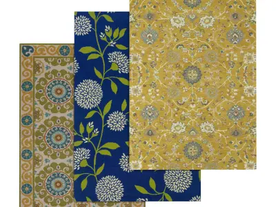 Rug Set 734 3D model
