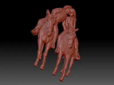 Cowboy 3D print model
