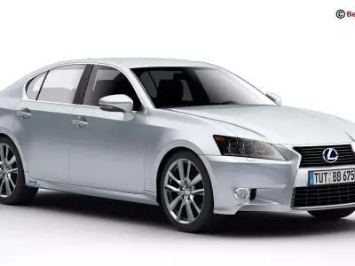 Lexus GS 450H 2013 3D model