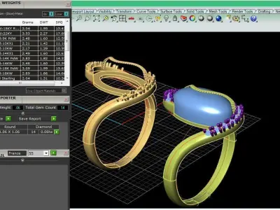 oval ring 204 3D print model