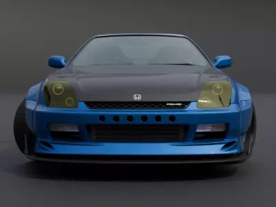 Honda Prelude 5 Type SH Tuned 3D model