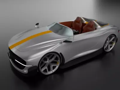 AURION Concept car - Racing 3D model