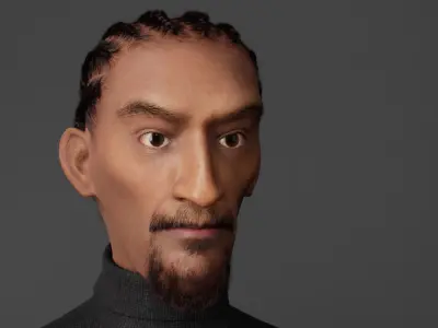 Old Thief 3 Style Head 3D model