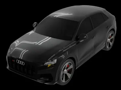 Audi SQ8 SUV 3D model