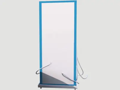 Air Station Low-poly 3D model