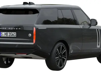 Range Rover SV 2022 3D model