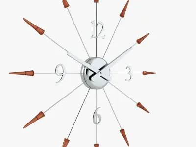 Clocks Pack Low-poly 3D model