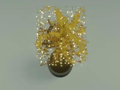 Beautiful design tree 3D 3D model