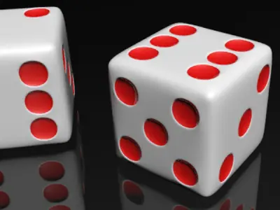 Dotted Dice 3D model