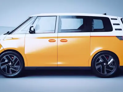 volkswagen id buzz 3D model by guillermino