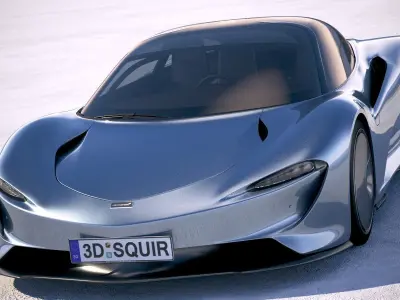 McLaren Speedtail 2020 3D model