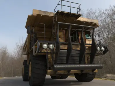 Dump Truck 3D model