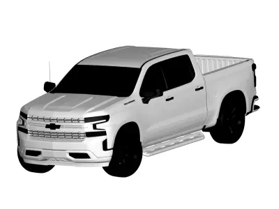 Chevrolet Silverado   3D model