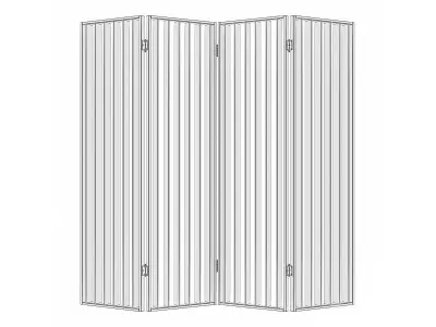 Panel Solid Wood GZ-M1009 3D model