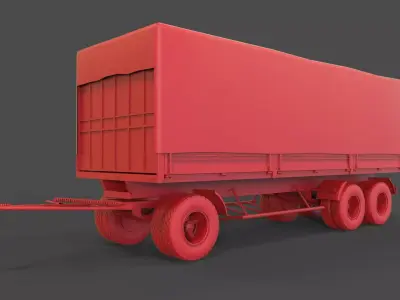 Trailer mod1 3D print model