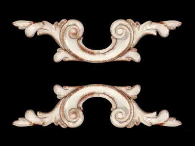 Classic carved 102 3D model