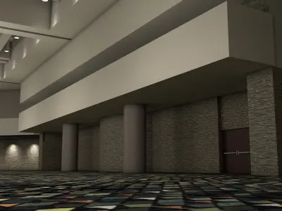 Convention Center 3D model