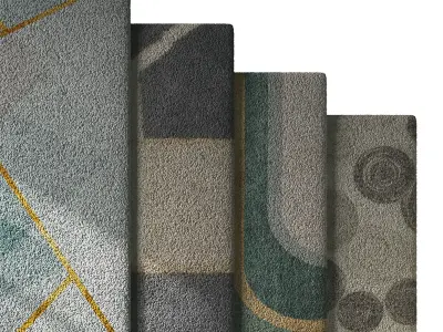 Rug Set 20 3D model