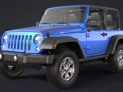 Jeep Wrangler JK 3D model