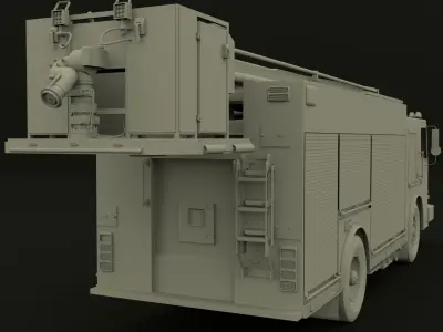 Firetruck ACP  3D model
