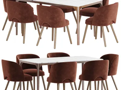 Dining set 28 3D model