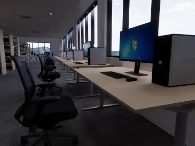 LIBRARY 3D model purchase