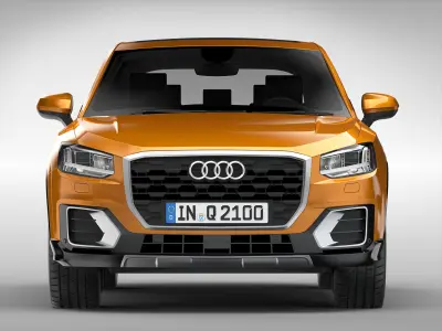 Audi Q2 2017 3D model