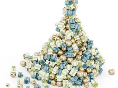 New YearTree 03  3D model