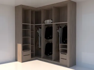 Serena Line Elegance Dressing Room - heavy  3D model