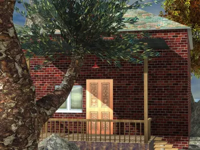 Khan home scene 3D model