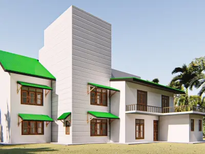  House 01 3D model