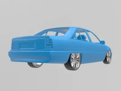 STL OPEL OMEGA 3D print model
