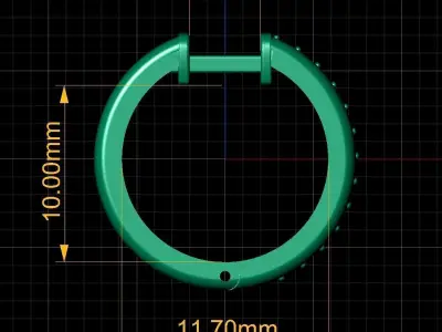 Earrings - 5 - 3D print model