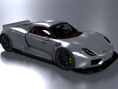 Porsche 918 3D model