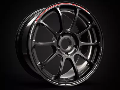 Volk Racing ZE40 3D model